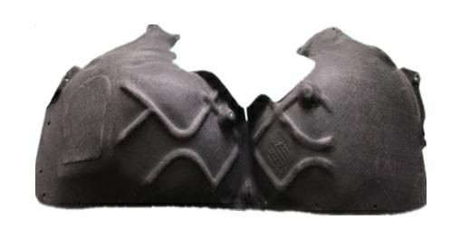 PARASASSI POSTERIORE DX PER PORSCHE CAYENNE 01/2010> OE 95850497201