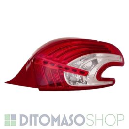 FANALE POSTERIORE DX A LED PER PEUGEOT 208 01/2012> OE 9672628380