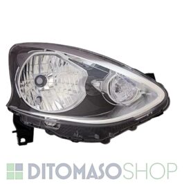 FARO DESTRO H4 NERO ELETTRICO PER NISSAN MICRA K13 11/2013> OE 260103HN1A