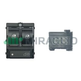 INTERRUTTORI ALZACRISTALLI ANTERIORI DX - SX +BLOCCO PORTE 8PIN PER FIAT DUCATO 08/2006> [OE 735487419]