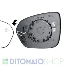 VETRO SPECCHIO RETROVISORE DX C/BLISS+PIASTRA PER DACIA DUSTER 2024>