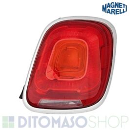 FANALE POSTERIORE DX C/CORNICE SATINATA PER FIAT 500 X 10/2014-  MARELLI [OE 52022739]