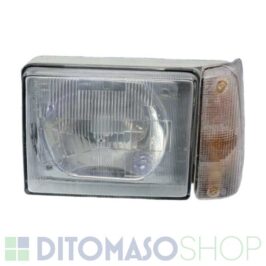 FARO SINISTRO ASIMMETRICO H5 FANALINO BIANCO PER FIAT PANDA 01/1986>07/2003 OE 46421733