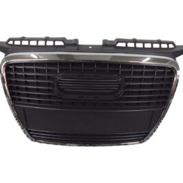 GRIGLIA RADIATORE CROMATA -GRIGIA C/PORTATARGA PER AUDI A3 5 PORTE 09/2003 A3 3 PORTE 09/2005> OE 8P4853651A1QP