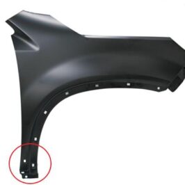 PARAFANGO ANTERIORE DX C/FORI GIROPARAF+MODANATURA PER KIA SORENTO 01/2010>