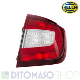 FANALE POSTERIORE DX ROSSO-NERO PER SKODA RAPID 01/2012> HELLA [OE 5JH945096A]
