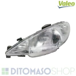 FARO SINISTRO H4 ELETTRICO PER PEUGEOT206 08/1998> VALEO OE 6204S7