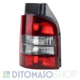 FANALE POSTERIORE SX ROSSO/FUME' PER VW TRANSPORTER 09/2003>12/2008  1PORTA [OE7H5945095K]
