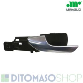 MANIGLIA INTERNA PORTA ANTERIORE SINISTRA PLEX SATINATA PER ALFA ROMEO GIULIETTA 05/2010> OE 156092167