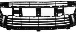 GRIGLIA PARAURTI ANTERIORE PER CITROEN C4 01/2008> TUV [OE 742224]