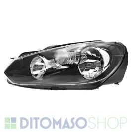FARO SX H7-H15 NERO C/MOTORINO ELETTRICO PER VW GOLF 6 01/2009> MODELLO HELLA [OE 5K1941005L]