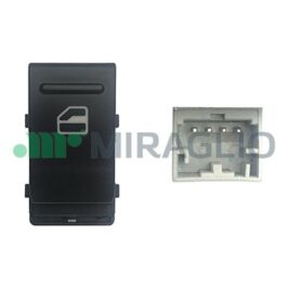 INTERRUTTORE ALZACRISTALLO ANTERIORE DX 4 PIN PER VW TRANSPORTER 09/2003> [OE 7E0959855D9B9]