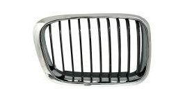 GRIGLIA RADIATORE DX CROMATA/NERA PER BMW SERIE 3 E46 05/1998> [OE 51137042962]