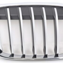 GRIGLIA RADIATORE DX CROMATA/CROMATA/NERA PER BMW X1 F48 09/2015> [OE 51117383366]