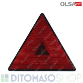 CATADIOTTRO POSTERIORE TRIANGOLARE ROSSO C/2 PERNI -OLSA