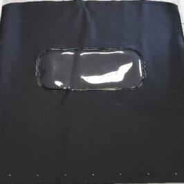 TELA CAPOTE NERA C/OBLO'500 FLR