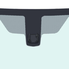 PARABREZZA VERDE C/VIN RETROVISORE S/BASETTA PER BMW X3 F25 2012> OE 51317283825