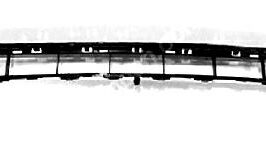 GRIGLIA PARAURTI ANTERIORE PER AUDI A3 05/2016> [OE 8V3807647B]