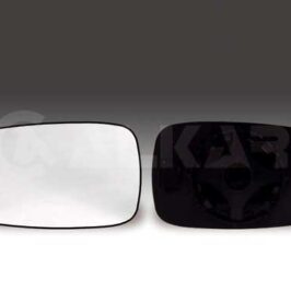 VETRO SPECCHIO DX/SX ASF C/PIASTRA PER RENAULT CLIO 09/2005>05/2009