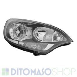 FARO DESTRO H7-H1 NERO ELETTRICO 7PIN PER KIA RIO 01/2011> OE 921021W280