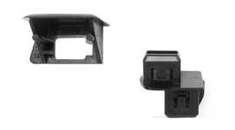 KIT STAFFA E FERMO PARAURTI ANTERIORE DX PER NISSAN MICRA K12 01/2003>09/2010