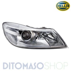 FARO DX H7-H1 C/MOTORINO ELETTRICO PER SKODA OCTAVIA 10/2008>02/2013  HELLA [OE 1Z1941018S]