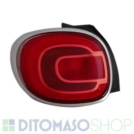 FANALE POSTERIORE SINISTRO C/CORNICE SATINATA PER FIAT 500 L TREKKING 01/2012> OE 51945059