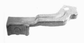 STAFFA PARAURTI ANTERIORE SX PER HYUNDAI ACCENT 01/2000>08/2006 3/4/5PORTE (FERRO) [OE 8658425000]