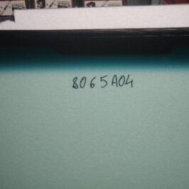 PARABREZZA INCAPSULATO VERDE C/FASCIA BLU+FINESTRELLA PER SEAT LEON 09/2005>11/2012