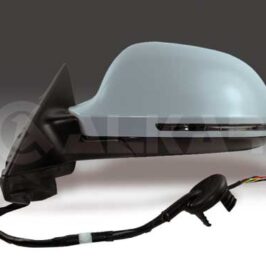 RETROVISORE SX ELETTRICO TERMICO PRIMERIZZATO C/LUCCIOLA 8PIN PER AUDI A3 3PORTE 2010-2012