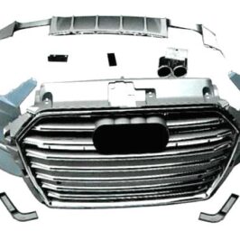 PARAURTI ANTERIORE KIT COMPLETO PER AUDI A3 RS3-S3 05/2016>