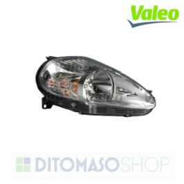 FARO DX H4 SPINETTA BIANCA C/MOTORINO ELETTRICO PER FIAT GRANDE PUNTO 09/2005-  VALEO [OE 51701594]