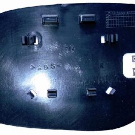 VETRO SPECCHIO DX TERMICO C/PIASTRA ATTACCO RETTANGOLARE PER TOYOTA YARIS 01/2006>12/2010