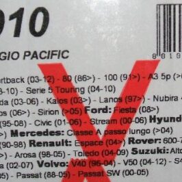 KIT ATTACCHI BARRE TETTO PACIFIC - G3