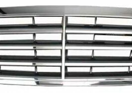 GRIGLIA RADIATORE CROMATA/GRIGIO PER MERCEDES CLASSE C W203 07/2000>05/2007-3 PROFILI [OE A20388002237246]