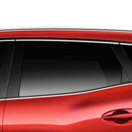 VETRO FUME' SX PORTA POSTERIORE PER RENAULT KADJAR 01/2015>