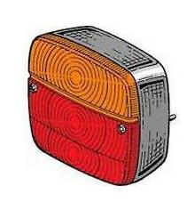 FANALE POSTERIORE DX-SX UNIVERSALE PER RIMORCHI