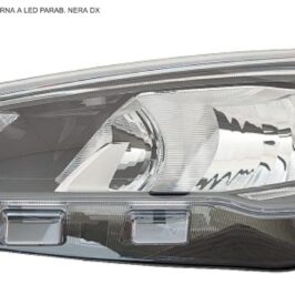 FARO DX NERO C/LUCE DIURNA+MOTORINO PER FORD FOCUS 01/2018> [OE 2498476]