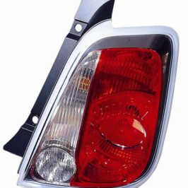 FANALE POSTERIORE SX BIANCO/ROSSO PER FIAT 500 07/2007> [OE 51787494]