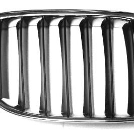 GRIGLIA RADIATORE DX CROMATA/NERA PER BMW X1 E84 01/2010> [OE 51112993306]