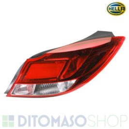 FANALE POSTERIORE DX BIANCO/ROSSO PER OPEL INSIGNIA 4PORTE 01/2009> HELLA OE 1222194