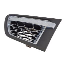 GRIGLIA PARAFANGO SX GRIGIO SCURO/CROMATA PER RANGE ROVER SPORT 01/2010>03/2013 [OE LR032402]