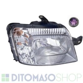 FARO DESTRO H4 7PIN ELETTRICO PER FIAT PANDA 09/2009>12/2011 OE 51867675