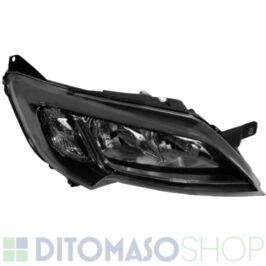 FARO DESTRO 2H7 CORNICE NERA ELETTRICO PER CITROEN JUMPER 01/2014> FIAT DUCATO 01/2014> OPEL MOVANO 11/2021> PEUGEOT BOXER 01/2014> OE 1612040580