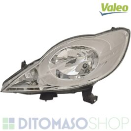FARO SINISTRO H4 C/MOTORINO PER PEUGEOT 107 01/2012> VALEO OE 1607978180