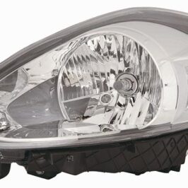 FARO DX H4 CON MOTORINO ELETTRICO PER FIAT PUNTO EVO 07/2009> PARABOLA CROMATA [OE 51855638]