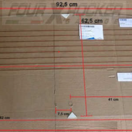 LUNOTTO VERDE TERMICO C/2 FORI PER SUZUKI SJ 410-413 01/1982>