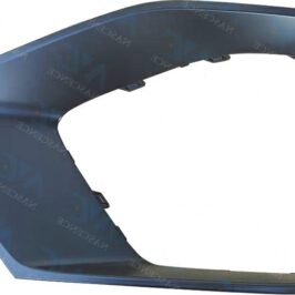 CORNICE GRIGLIA PARAURAURTI ANTERIORE SX NERA PER AUDI Q8 S-LINE 01/2018> OE 4M8853257RU6