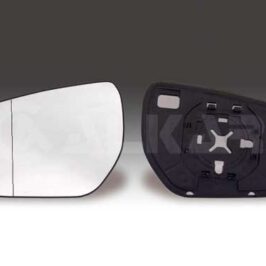 VETRO SPECCHIO SX C/PIASTRA PER RENAULT KOLEOS 05/2008>