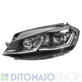 FARO SINISTRO FULL LED FBL CORN DRL SILVER PER VW GOLF 7 11/2016> OE 5GG941035